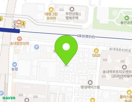 75-20 Gyeongin-ro 9beon-gil, Sosa-gu, Bucheon-si, Gyeonggi-do, Republic of Korea Map
