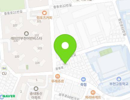2-7 Jungdong-ro, Sosa-gu, Bucheon-si, Gyeonggi-do, Republic of Korea Map