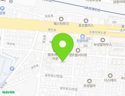 16-6 Seongmu-ro 9beon-gil, Sosa-gu, Bucheon-si, Gyeonggi-do, Republic of Korea Map