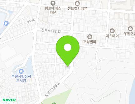 27 Seongmu-ro 39beon-gil, Sosa-gu, Bucheon-si, Gyeonggi-do, Republic of Korea Map