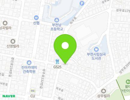 294 Hau-ro, Sosa-gu, Bucheon-si, Gyeonggi-do, Republic of Korea Map