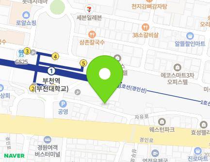 69 Jayu-ro, Sosa-gu, Bucheon-si, Gyeonggi-do, Republic of Korea Map
