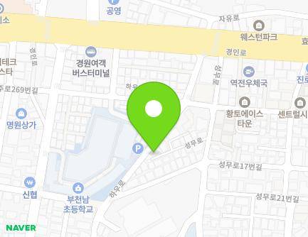 316 Hau-ro, Sosa-gu, Bucheon-si, Gyeonggi-do, Republic of Korea Map