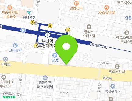 251 Gyeongin-ro, Sosa-gu, Bucheon-si, Gyeonggi-do, Republic of Korea Map