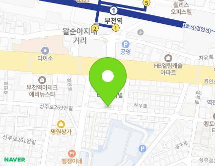 9 Seongju-ro 270beon-gil, Sosa-gu, Bucheon-si, Gyeonggi-do, Republic of Korea Map