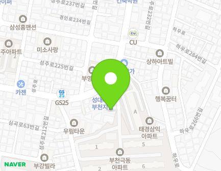 224-1 Seongju-ro, Sosa-gu, Bucheon-si, Gyeonggi-do, Republic of Korea Map