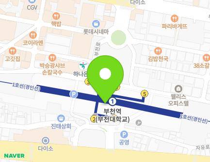 1 Bucheon-ro, Sosa-gu, Bucheon-si, Gyeonggi-do, Republic of Korea Map