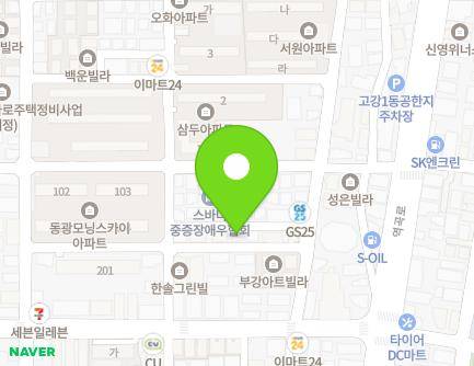 14-13 Wonjong-ro 119beon-gil, Ojeong-gu, Bucheon-si, Gyeonggi-do, Republic of Korea Map