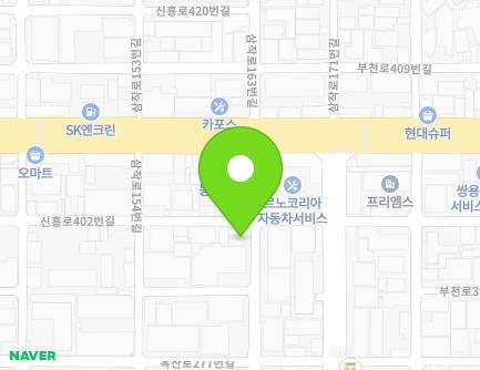 20 Samjak-ro 164beon-gil, Ojeong-gu, Bucheon-si, Gyeonggi-do, Republic of Korea Map