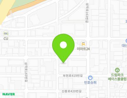 42 Samjak-ro 153beon-gil, Ojeong-gu, Bucheon-si, Gyeonggi-do, Republic of Korea Map