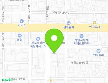 288 Oksan-ro, Ojeong-gu, Bucheon-si, Gyeonggi-do, Republic of Korea Map