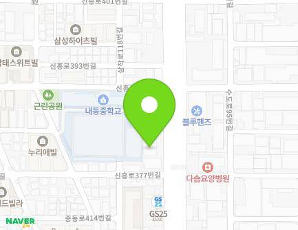 381 Sinheung-ro, Ojeong-gu, Bucheon-si, Gyeonggi-do, Republic of Korea Map