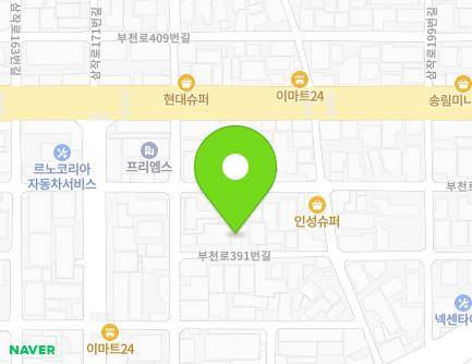 54 Bucheon-ro 391beon-gil, Ojeong-gu, Bucheon-si, Gyeonggi-do, Republic of Korea Map