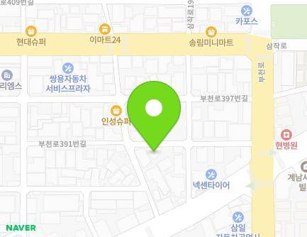 29 Bucheon-ro 391beon-gil, Ojeong-gu, Bucheon-si, Gyeonggi-do, Republic of Korea Map