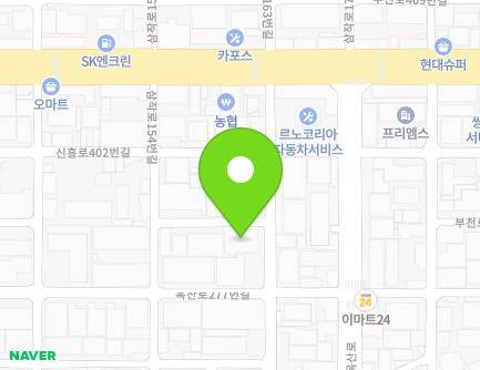 32 Samjak-ro 164beon-gil, Ojeong-gu, Bucheon-si, Gyeonggi-do, Republic of Korea Map