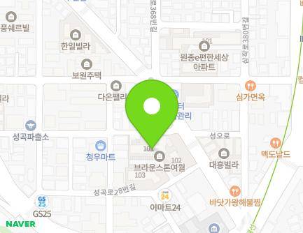 43 Seonggok-ro 28beon-gil, Ojeong-gu, Bucheon-si, Gyeonggi-do, Republic of Korea Map