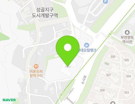 619 Sosa-ro, Ojeong-gu, Bucheon-si, Gyeonggi-do, Republic of Korea Map