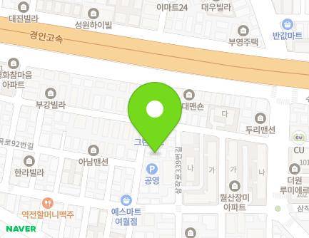 18-6 Samjak-ro 333beon-gil, Ojeong-gu, Bucheon-si, Gyeonggi-do, Republic of Korea Map