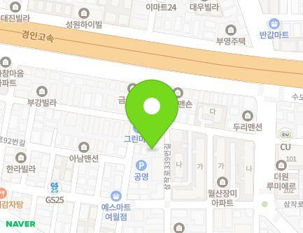 18-5 Samjak-ro 333beon-gil, Ojeong-gu, Bucheon-si, Gyeonggi-do, Republic of Korea Map