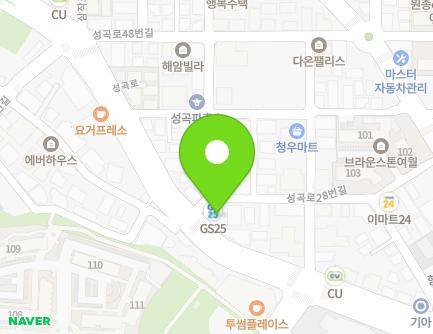 28 Seonggok-ro, Ojeong-gu, Bucheon-si, Gyeonggi-do, Republic of Korea Map