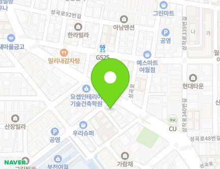 63 Seonggok-ro, Ojeong-gu, Bucheon-si, Gyeonggi-do, Republic of Korea