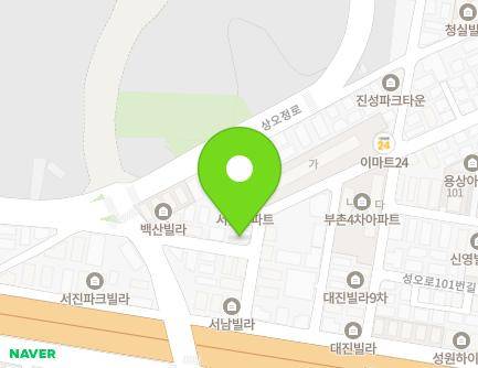 118-15 Seonggok-ro, Ojeong-gu, Bucheon-si, Gyeonggi-do, Republic of Korea Map