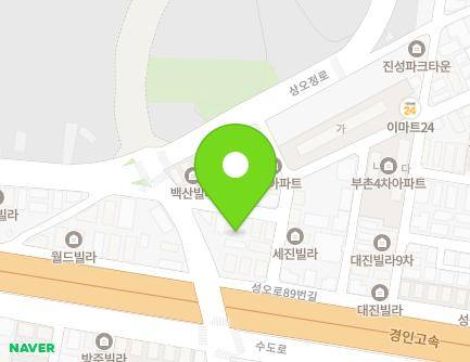 118-14 Seonggok-ro, Ojeong-gu, Bucheon-si, Gyeonggi-do, Republic of Korea Map