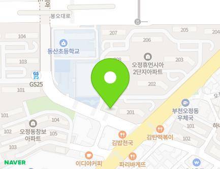 253-1 Ojeong-ro, Ojeong-gu, Bucheon-si, Gyeonggi-do, Republic of Korea Map