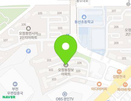 245 Ojeong-ro, Ojeong-gu, Bucheon-si, Gyeonggi-do, Republic of Korea Map