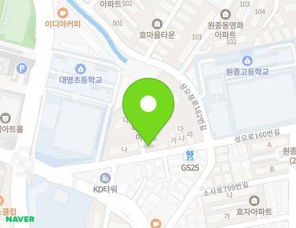 29 Seongo-ro 160beon-gil, Ojeong-gu, Bucheon-si, Gyeonggi-do, Republic of Korea Map