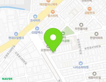 7 Bucheon-ro 470beon-gil, Ojeong-gu, Bucheon-si, Gyeonggi-do, Republic of Korea Map