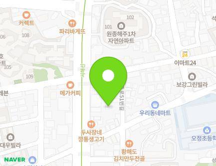 79 Wonjong-ro 51beon-gil, Ojeong-gu, Bucheon-si, Gyeonggi-do, Republic of Korea Map