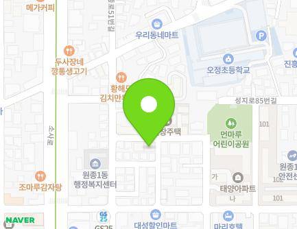 48-12 Wonjong-ro 51beon-gil, Ojeong-gu, Bucheon-si, Gyeonggi-do, Republic of Korea Map
