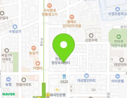 35 Wonjong-ro 51beon-gil, Ojeong-gu, Bucheon-si, Gyeonggi-do, Republic of Korea Map