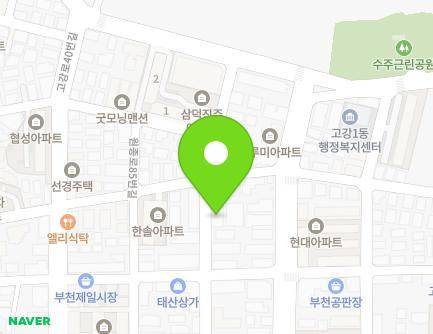 29 Gogang-ro 56beon-gil, Ojeong-gu, Bucheon-si, Gyeonggi-do, Republic of Korea Map