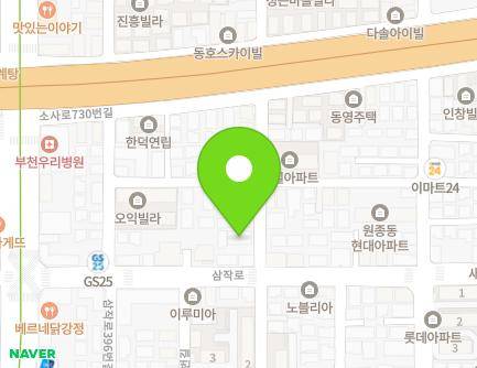 7 Samjak-ro 409beon-gil, Ojeong-gu, Bucheon-si, Gyeonggi-do, Republic of Korea Map