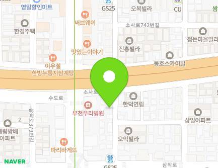 21 Samjak-ro 395beon-gil, Ojeong-gu, Bucheon-si, Gyeonggi-do, Republic of Korea Map