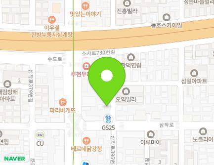 9 Samjak-ro 395beon-gil, Ojeong-gu, Bucheon-si, Gyeonggi-do, Republic of Korea Map