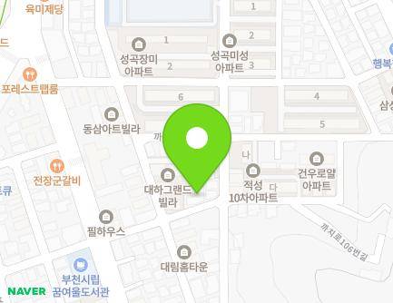 23 Kkachi-ro 106beon-gil, Ojeong-gu, Bucheon-si, Gyeonggi-do, Republic of Korea Map