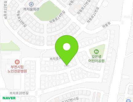 23-29 Kkachi-ro 20beon-gil, Ojeong-gu, Bucheon-si, Gyeonggi-do, Republic of Korea Map