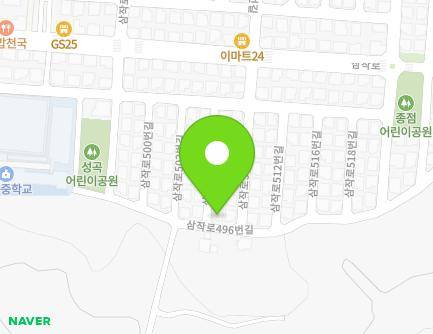 49 Samjak-ro 496beon-gil, Ojeong-gu, Bucheon-si, Gyeonggi-do, Republic of Korea Map