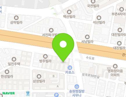 278 Sudo-ro, Wonmi-gu, Bucheon-si, Gyeonggi-do, Republic of Korea Map