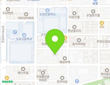41-22 Samjak-ro 268beon-gil, Wonmi-gu, Bucheon-si, Gyeonggi-do, Republic of Korea Map