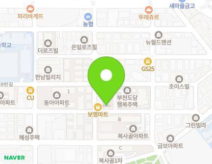37 Samjak-ro 292beon-gil, Wonmi-gu, Bucheon-si, Gyeonggi-do, Republic of Korea Map