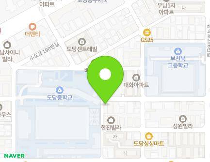 54-15 Sudo-ro 206beon-gil, Wonmi-gu, Bucheon-si, Gyeonggi-do, Republic of Korea Map