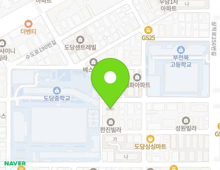 54-13 Sudo-ro 206beon-gil, Wonmi-gu, Bucheon-si, Gyeonggi-do, Republic of Korea Map