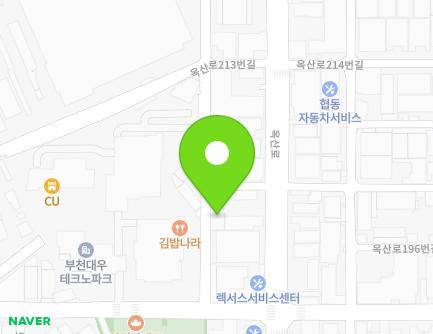 201-1 Oksan-ro, Wonmi-gu, Bucheon-si, Gyeonggi-do, Republic of Korea Map