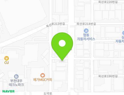 201 Oksan-ro, Wonmi-gu, Bucheon-si, Gyeonggi-do, Republic of Korea Map
