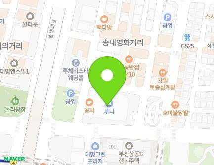 223 Buil-ro, Wonmi-gu, Bucheon-si, Gyeonggi-do, Republic of Korea Map