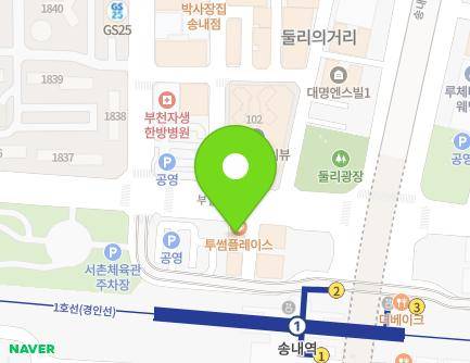 202 Buil-ro, Wonmi-gu, Bucheon-si, Gyeonggi-do, Republic of Korea Map